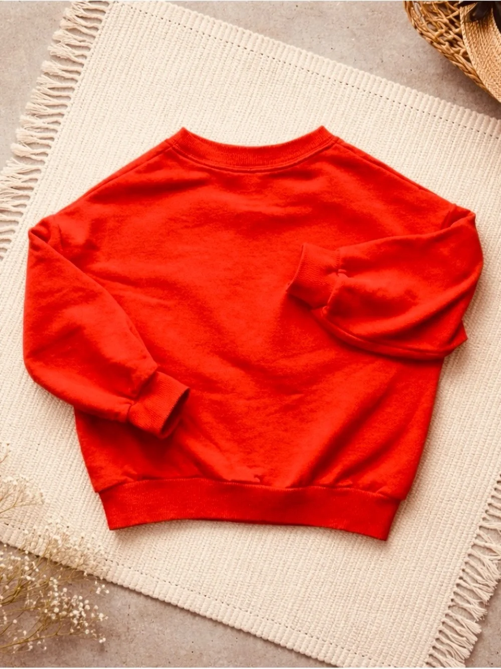 Toddler Orange Sweater
